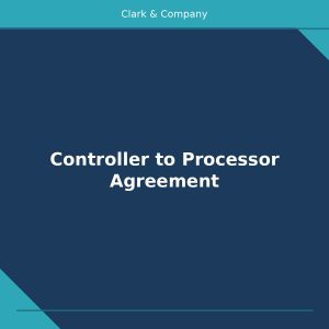 Controller to Processor Agreement